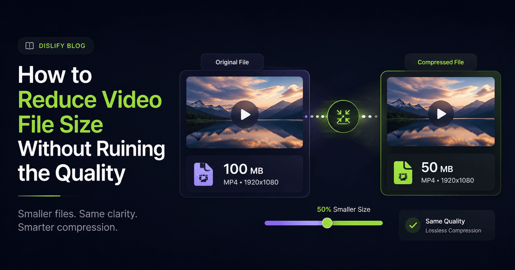 how to reduce video size